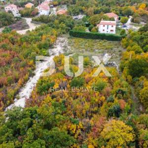 ISTRA, LABIN, RABAC - Građevinsko zemljište sa otvorenim pogledom na prirodu i u blizini mora