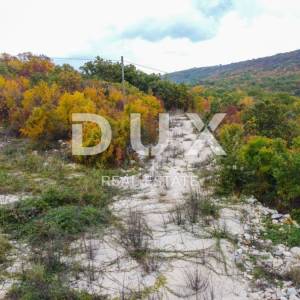 ISTRA, LABIN, RABAC - Građevinsko zemljište sa otvorenim pogledom na prirodu i u blizini mora