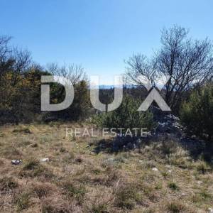 ISTRA, LABIN, RABAC - Poljoprivredno zemljište s pogledom na more