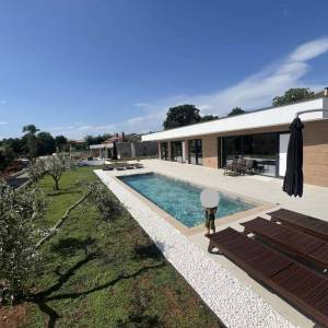 ISTRA, LABIN - samostojeća ekskluzivna villa - novogradnja s bazenom!!! PRILIKA!!! HITNO!