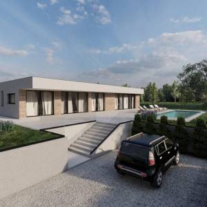 ISTRA, LABIN - samostojeća ekskluzivna villa - novogradnja s bazenom!!! PRILIKA!!! HITNO!
