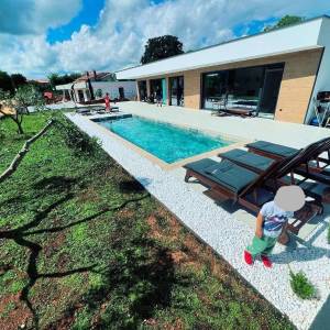 ISTRA, LABIN - samostojeća ekskluzivna villa - novogradnja s bazenom!!! PRILIKA!!! HITNO!