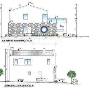 ISTRA, LABIN - Suvremeno dizajnirana kuća s bazenom