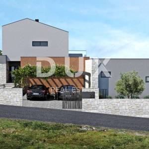 ISTRA, LABIN - Zemljište s dozvolom i atraktivnim projektom