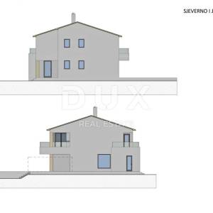 ISTRA, LABIN - Zemljište s građevinskom dozvolom