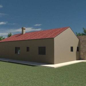 ISTRA MARČANA Građevinsko zemljište sa projektom vile sa bazenom