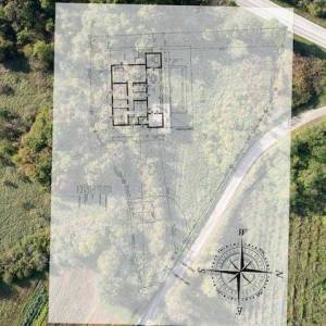 ISTRA MARČANA Građevinsko zemljište sa projektom vile sa bazenom