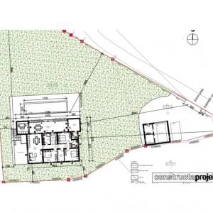 ISTRA MARČANA Građevinsko zemljište sa projektom vile sa bazenom