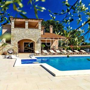 Istra, Marčana, luksuzna vila na osami, bazen, wellness zona, velika okućnica