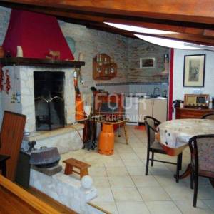 Istra, Marčana - okolica, autohtona kuća s dva stana 198m2