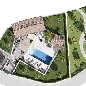 Istra, Marčana, projekt za vilu s bazenom