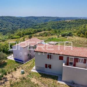 Istra, Momjan okolica-samostojeća kuća s bazenom i pogledom