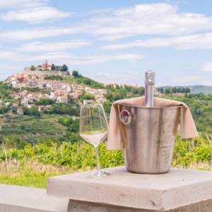 ISTRA, MOTOVUN - Kuća na jedinstvenom položaju i s jedinstvenom ponudom u Istri