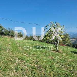 ISTRA, MOTOVUN, OKOLICA - Građevinsko zemljište panoramskog pogleda na Butonigu