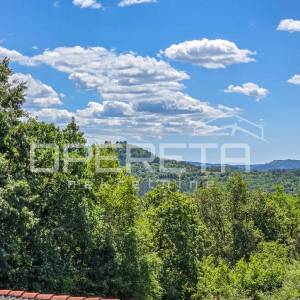 Istra, Motovun okolica- Kamena kuća s bazenom
