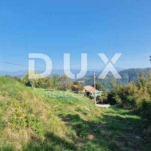ISTRA, MOTOVUN, OKOLICA - Kompleks zemljišta s pogledom na Butonigu i brdašca