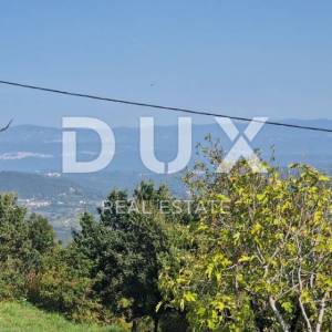 ISTRA, MOTOVUN, OKOLICA - Kompleks zemljišta s pogledom na Butonigu i brdašca