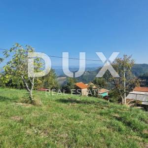 ISTRA, MOTOVUN, OKOLICA - Kompleks zemljišta s pogledom na Butonigu i brdašca