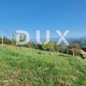 ISTRA, MOTOVUN, OKOLICA - Kompleks zemljišta s pogledom na Butonigu i brdašca