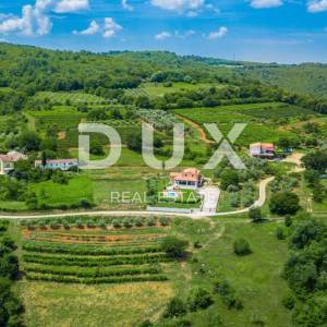 ISTRA, MOTOVUN - Prostrano građevinsko zemljište T2 namjene sa predivnim pogledom na Motovun