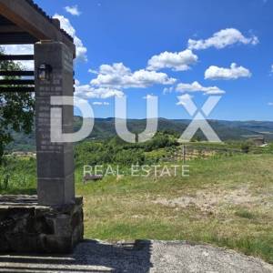 ISTRA, MOTOVUN - Veliko imanje od 170.000 m2, najljepši pogled u Istri - jezero Butoniga, Učka, Ćićarija, Motovun i Motovunska tartufarska šuma!