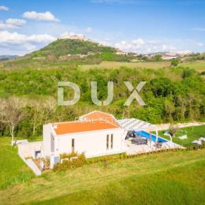 ISTRA, MOTOVUN - Vila posebne arhitekture s prekrasnim pogledom!