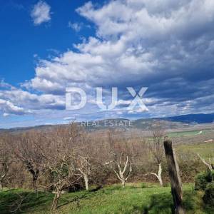 ISTRA, MOTOVUN - Zemljište s impresivnim pogledom