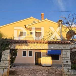 ISTRA, NOVIGRAD - Restoran sa stambenom jedinicom, 550 m od prve plaže, pogled na more