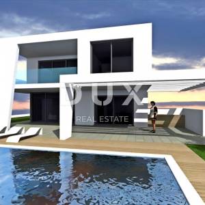 ISTRA, NOVIGRAD - Zemljište s projektom u blizini mora