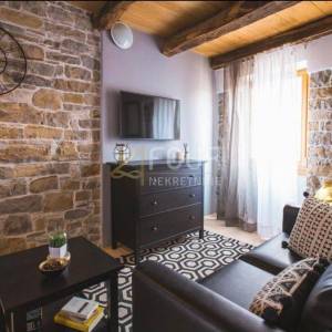 Istra, Oprtalj, šarmantna kamena vila, 3 apartmana