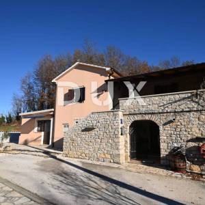 ISTRA, PAZIN - Kamena kuća s konobom u prirodi!