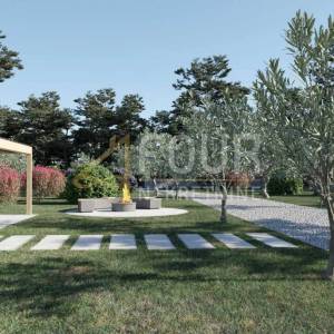 Istra, Pazin- okolica, građevinsko zemljište, 850m2