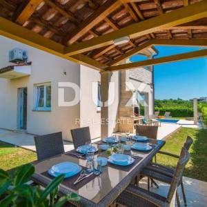 ISTRA, POMER - Moderna villa 2.red do mora, panoramski pogled, namješteno