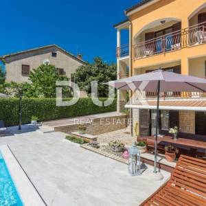 ISTRA, POREČ - Apartmanska kuća u blizini mora s pogledom na more