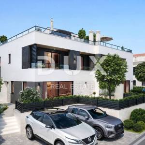 ISTRA, POREČ - Dvojna novogradnja s vrtom, 2.5 km od mora