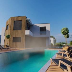 ISTRA, POREČ - Lux vila sa vrtom i pogledom na more