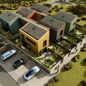 ISTRA - POREČ Moderna kuća u izgradnji blizu mora