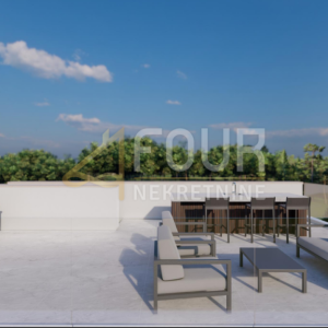 Istra, Poreč, moderna villa s bazenom, krovna terasa, sauna