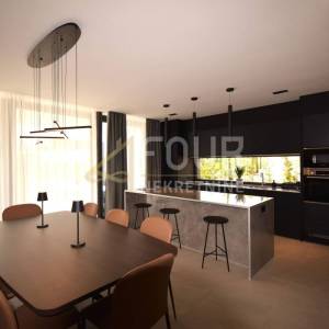 Istra, Poreč, moderna villa s bazenom, krovna terasa, sauna