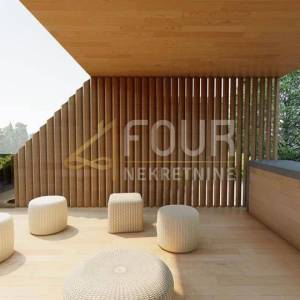 Istra, Poreč - okolica, 84.64m2, dvoetažni stan, balkon + krovna terasa