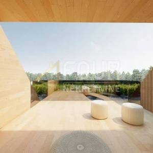 Istra, Poreč - okolica, 84.64m2, dvoetažni stan, balkon + krovna terasa