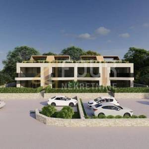 Istra, Poreč - okolica, 84.64m2, dvoetažni stan, balkon + krovna terasa