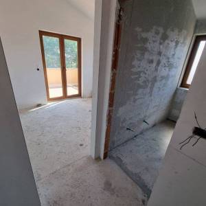 ISTRA, POREČ (OKOLICA) - Dvojna kuća u visokoj roh bau fazi s pogledom na more