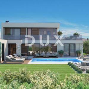 ISTRA, POREČ (okolica) - Moderna vila u izgradnji sa pogledom na more