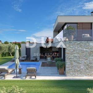 ISTRA, POREČ (okolica) - Moderna vila u izgradnji sa pogledom na more