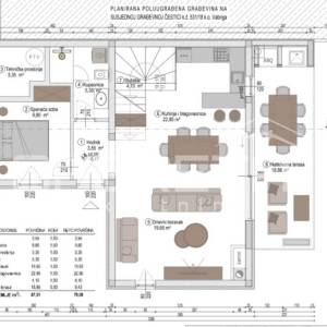Istra, Poreč okolica - moderna dvojna kuća s bazenom – 700 m od mora
