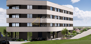 Istra, Poreč - okolica, novogradnja, 2s+db, 67.57m2, lođa, pogled na more