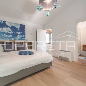 Istra, Poreč okolica-rustikalna kuća s bazenom i studio apartmanom
