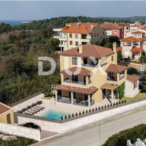 ISTRA, PREMANTURA - Vila s bazenom na najjužnijoj točki Istre - POGLED NA MORE!!