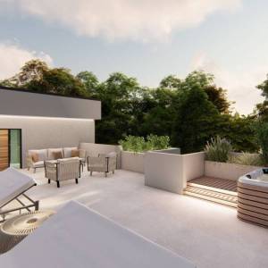 ISTRA, PULA - ekskluzivna vila s bazenom u rohbau fazi - privatna lokacija s okućnicom 2700m2